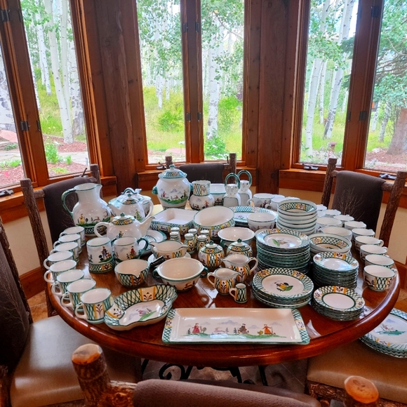 Gmundner Keramik 120 Pc Set - Picture 1 of 6